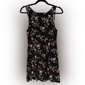 Forever 21 Black Floral Dress